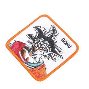 High-end anime cartoon embroidered cloth patch clothing accessories Goku Thief patch