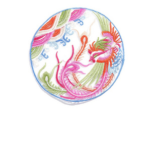 New Chinese style gauze embroidery piece embroidery cloth clothing accessories Tang style phoenix embroidered patch