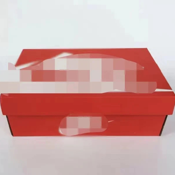 Wholesale Custom Luxury Packaging Corrugated Cardboard Fold Sneaker Shoe Box