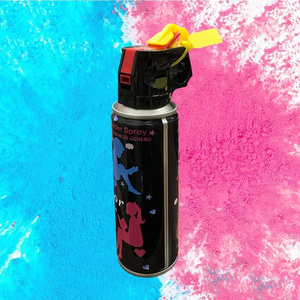 Gender Reveal Fire Extinguisher Smoke Cannon Colored Cornstarch Spray Gender Reveal Fire Extiguitor Party Supplies