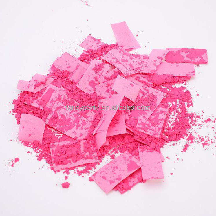 Blue Pink Gender Reveal Cannon Party Supplies Biodegradable Confetti Launcher Baby Shower Party Popper Confetti Cannon