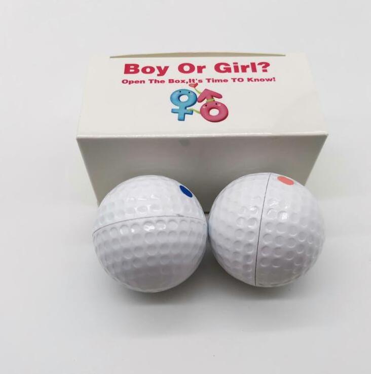 Hot Sale gender reveal party  Golf  Ball Exploding gender reveal Golf Ball Prank Funny Gag Trick Gift balls