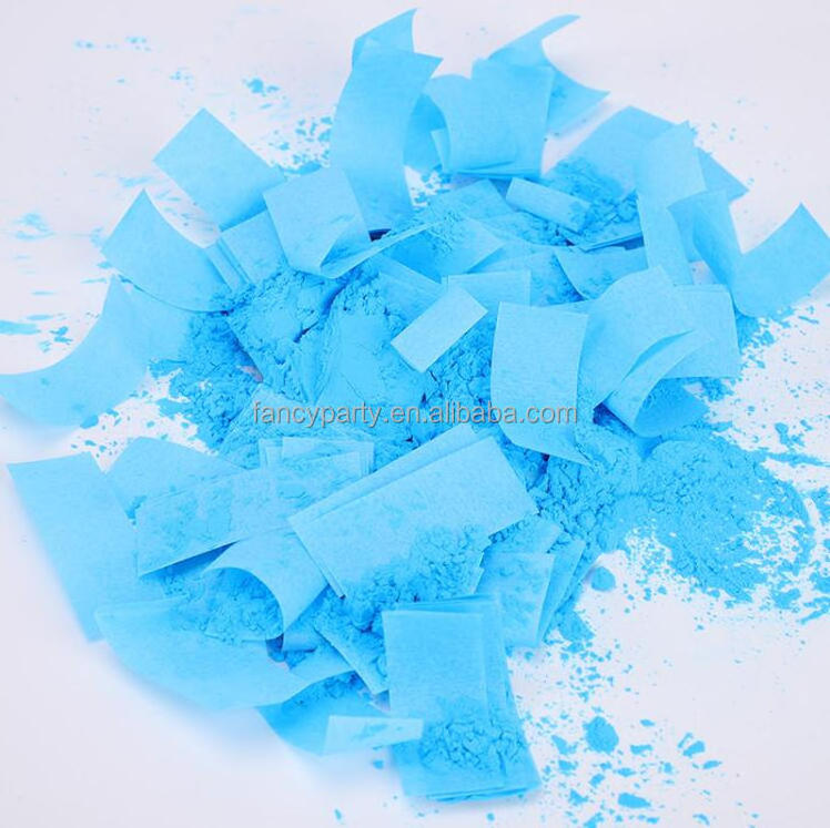 Blue Pink Gender Reveal Cannon Party Supplies Biodegradable Confetti Launcher Baby Shower Party Popper Confetti Cannon