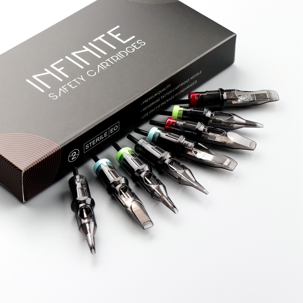 Infinite Tattoo Cartridge Needle, Membrane Tattoo Needle Cartridge, 07RL