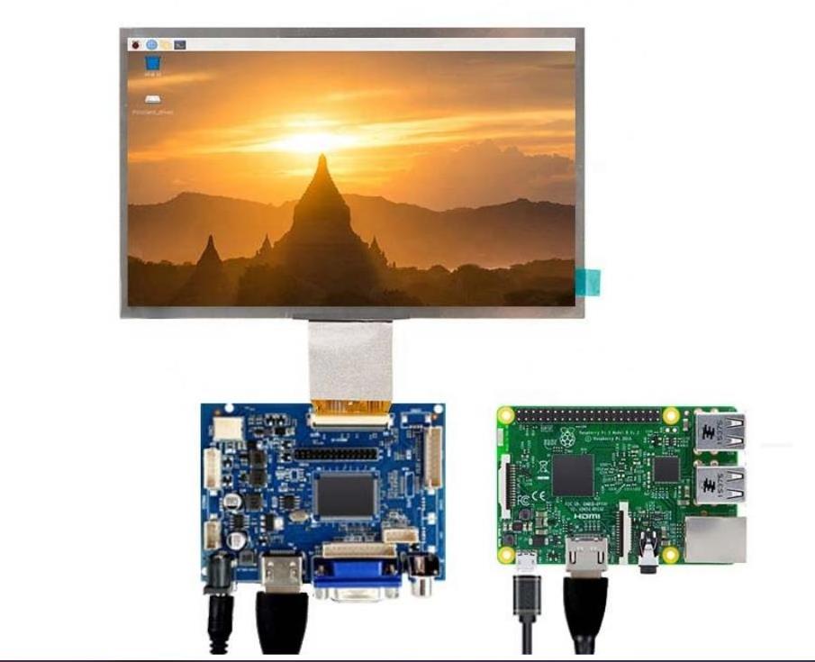 LCD driver 1920*1080resolution capacitor/resistor optional LVDS LCD interface, suitable for all sizes of LCD panels