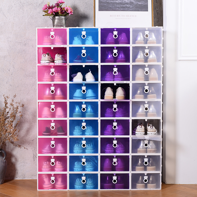 Hot Sale Transparent PP Shoe Storage Box - Organize Shoes with Visibility