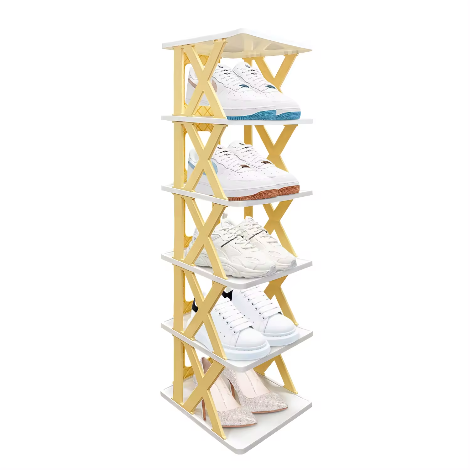 Top Seller Customized Multi-Tiered Revolving Shoe Storage Organizer