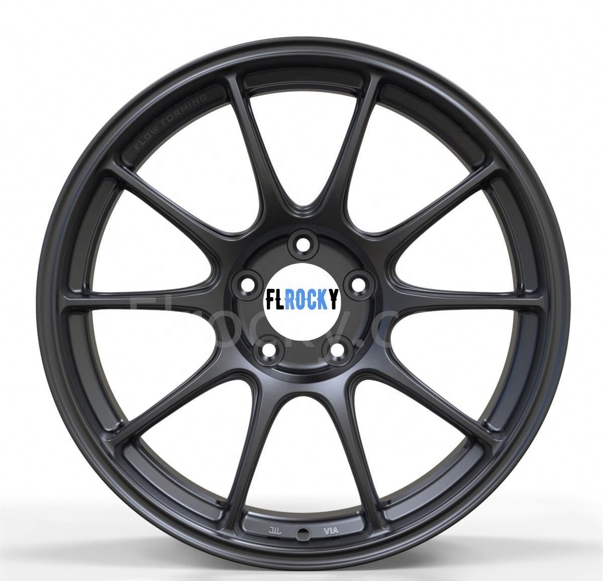 Flrocky Alloy Rims Passenger Car Wheel 18*8.5J 18 Inch Five Spoke 5X100/114.3 PCD 35 ET 67.1 CB For Volvo