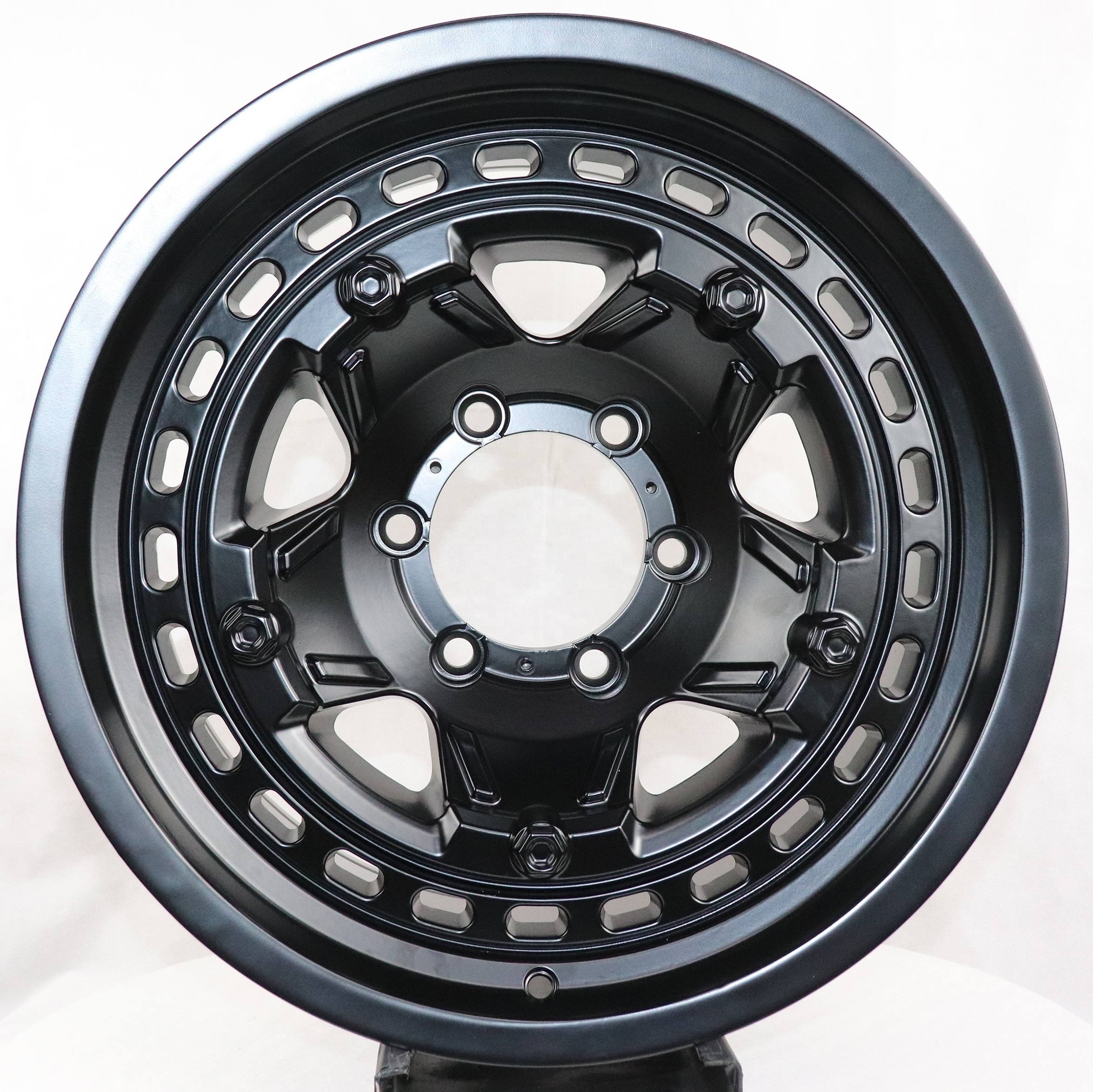 High Duty Full Painting 5x114.3 Wheels 17 Inch Off Road Wheel Rims Customization Aluminium for Sale Matte Black 3 Years 9.0 Inch