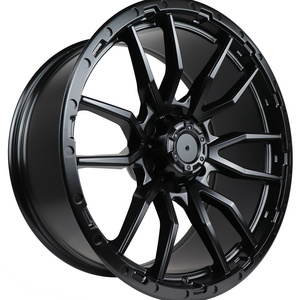 New design 6x139.7 pcd  black rims 20 inch 18 inch off road wheels 4x4 SUV real beadlock car alloy wheels rims