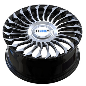 Custom Swift Flrocky 4/5 Hole PCD 5/4x100~114.3 17x7.5 Deep Dish Aluminum Concave 15 16 17 18 Inch Alloy Car Wheel Rims Mags