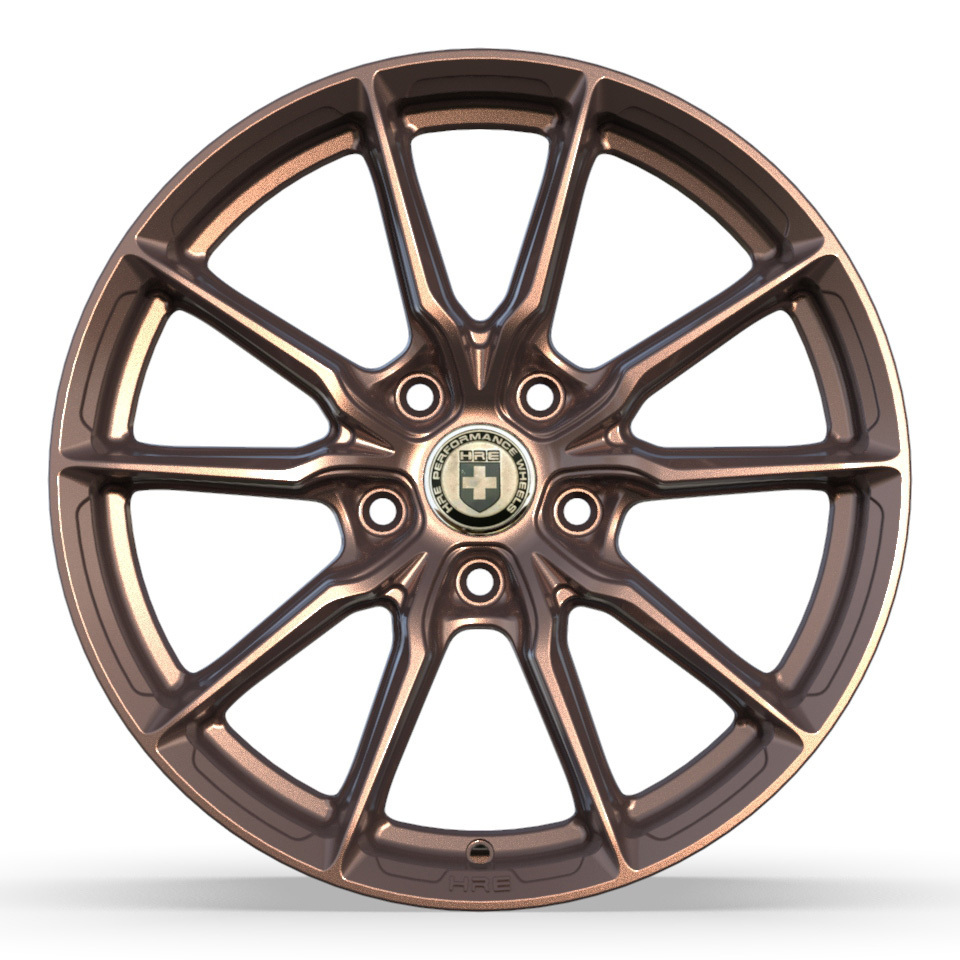 Matte bronzer full painting alloy passenger car wheels tires 5x120 17 18 car wheel hub for Porsche Panamera