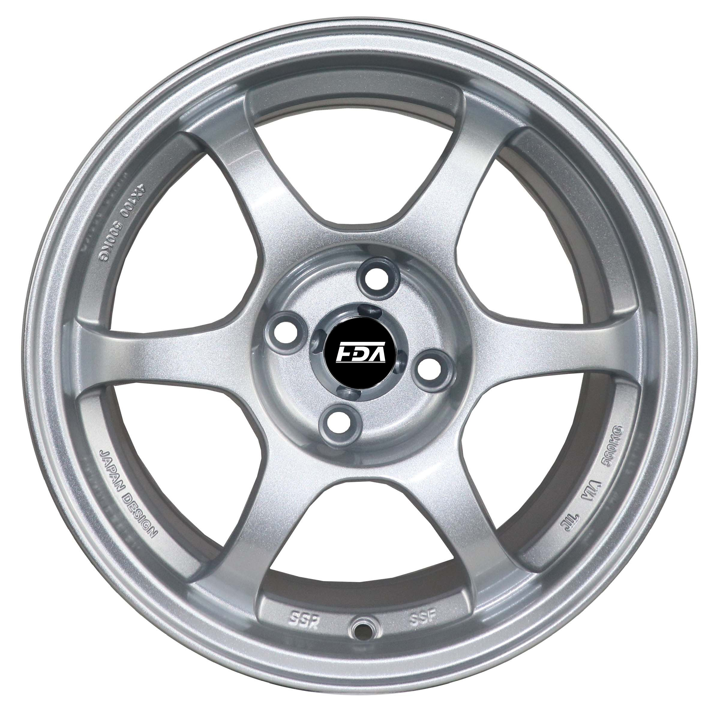 JT062 rines r15 lug 4 sports rims 4 holes 4x100 4x114.3 passenger car wheels 15