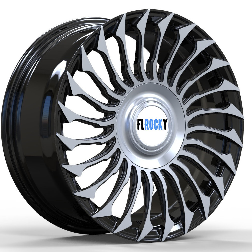 Custom Swift Flrocky 4/5 Hole PCD 5/4x100~114.3 17x7.5 Deep Dish Aluminum Concave 15 16 17 18 Inch Alloy Car Wheel Rims Mags