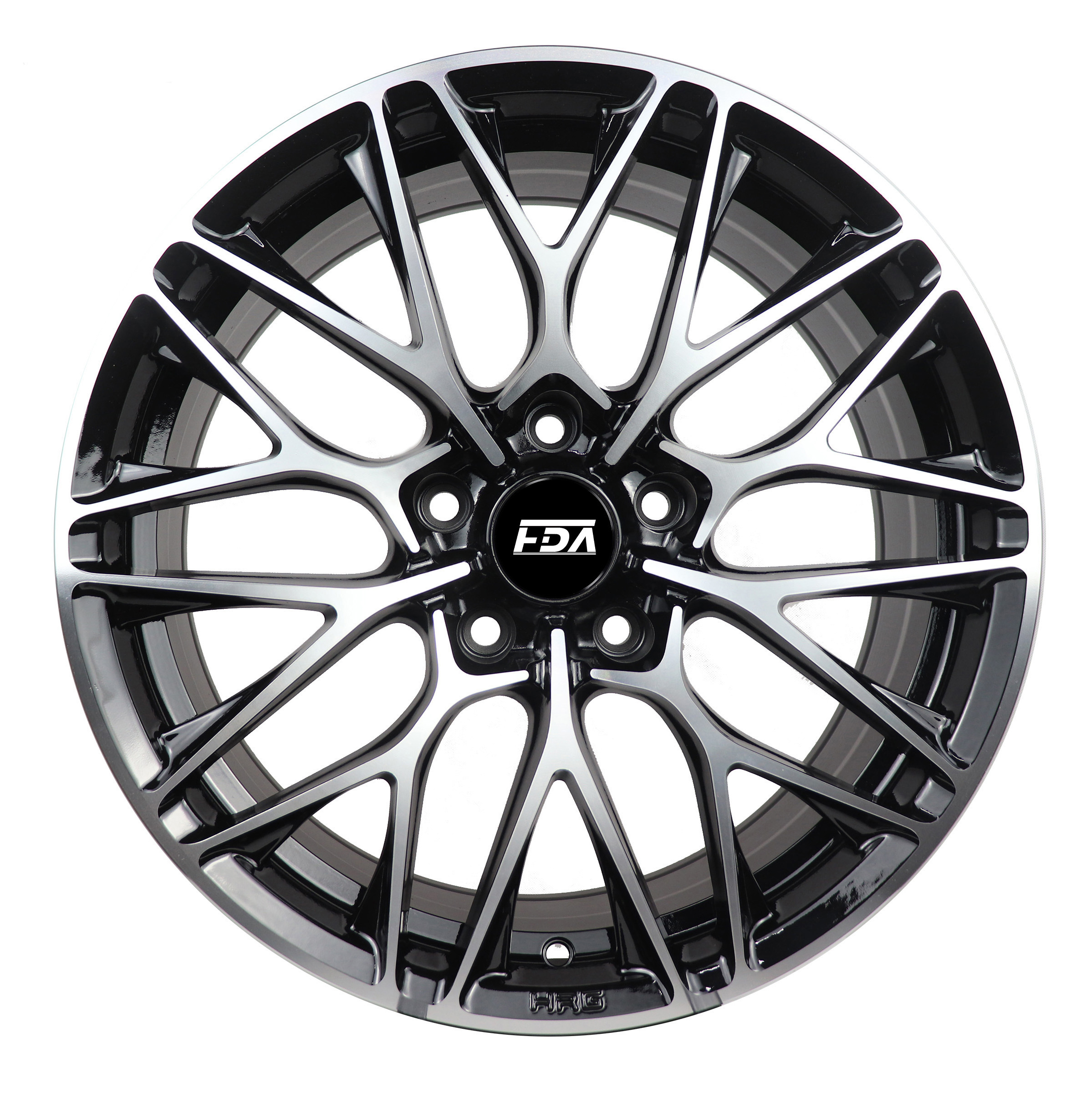 Alloy car rims 15 16 17 18 19 inch automobile rim pcd 5x114.3 passenger car wheels