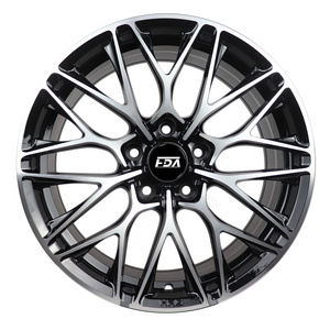 Alloy car rims 15 16 17 18 19 inch automobile rim pcd 5x114.3 passenger car wheels