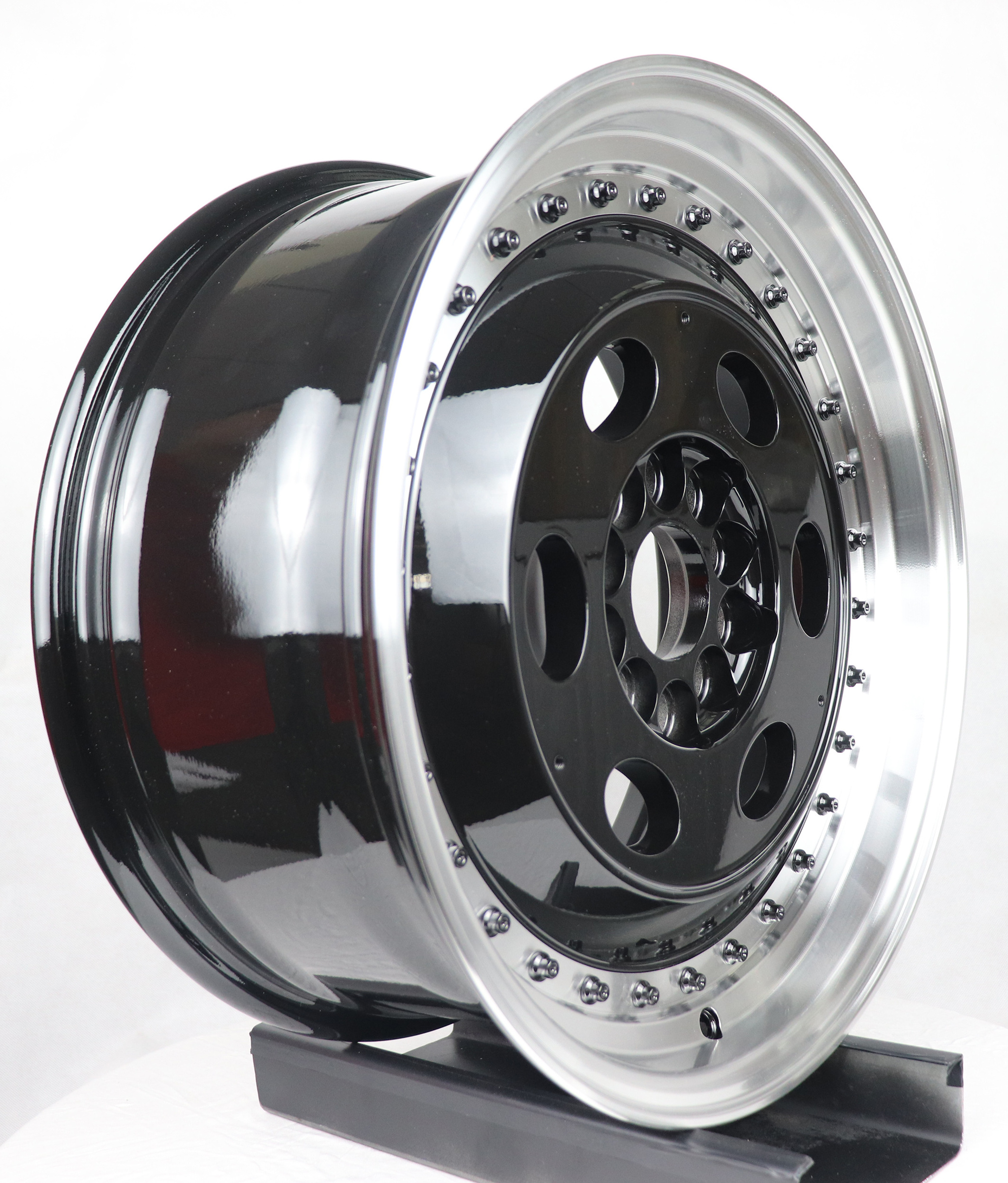 Casting Wheel Mirror Wheel Rim Racing Alloy Surface Alloy High Performance 18 Inch Aluminium Silver Black Car Whels 3 Years