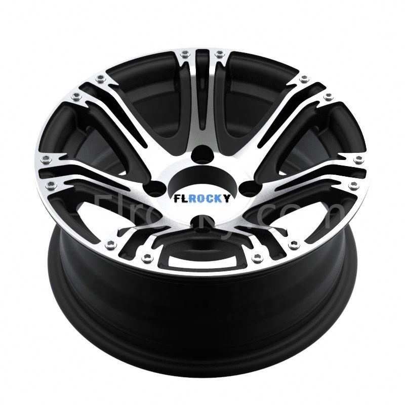 Flrocky Factory Cheap Price 14 Inch 4 Holes 4X114.3 Black Alloy Forged Wheels Car Rims For Land Rover SUV Sports Wheel