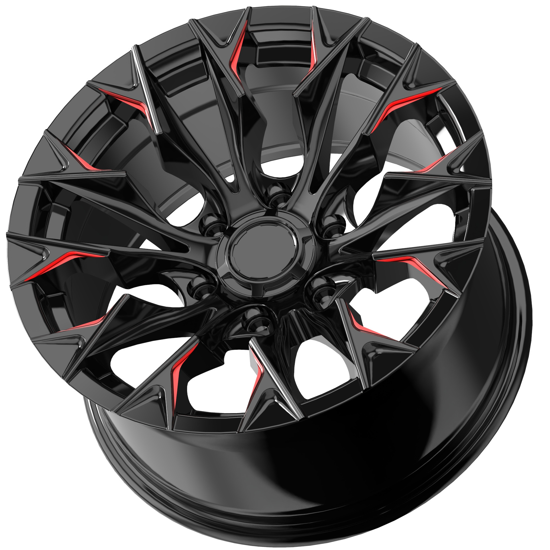 JT227 16 17 18inch alloy aluminium wheel  off road 4x4 casting alloy rims 6x114.3 6x139.7 high graded for OEM aftermarket