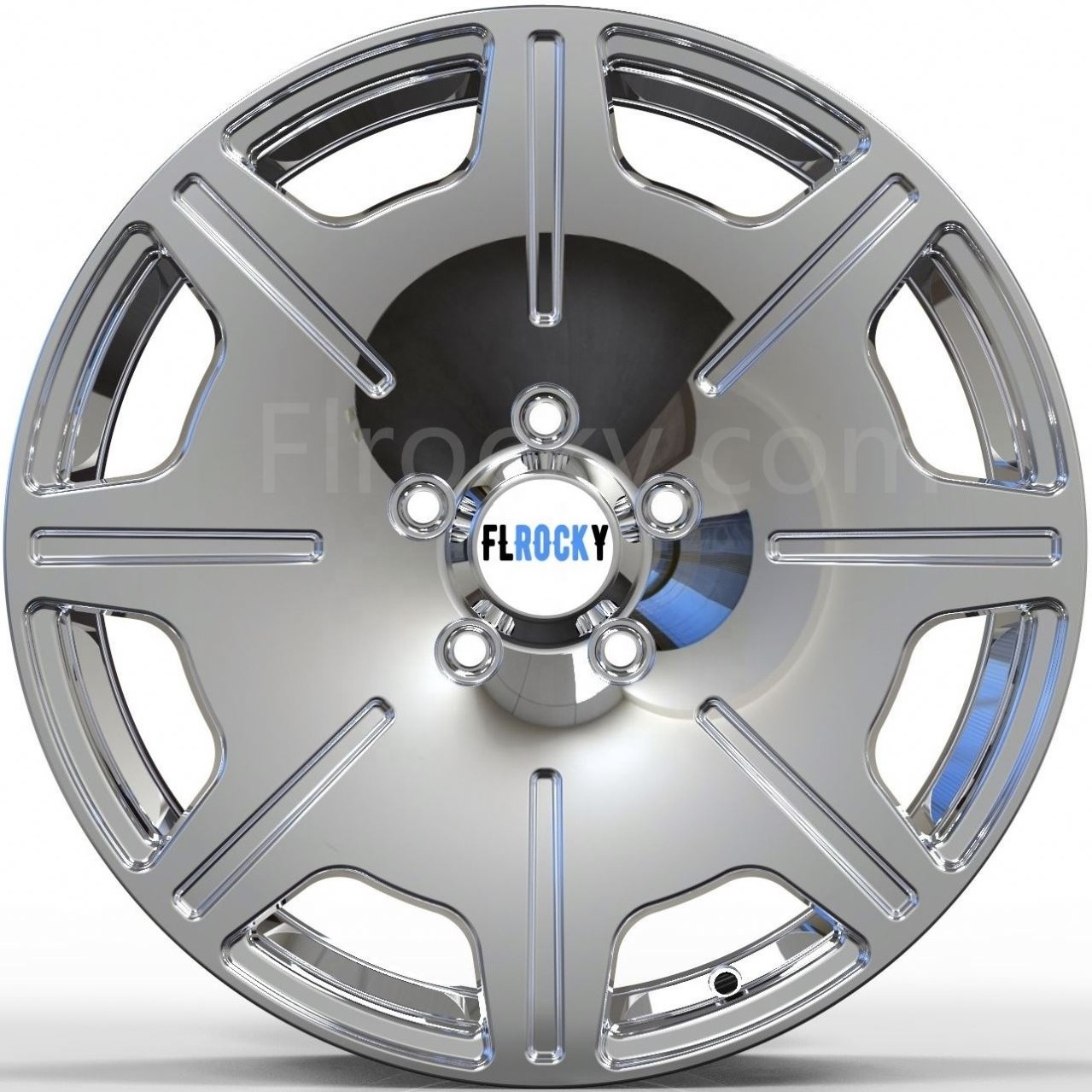 Flrocky T6061 Forged Disc 18 19 20 Inch 8J 8.5J 9J ET 40 5X120 PCD Machine Face Rims For Land Rover For Range Rover