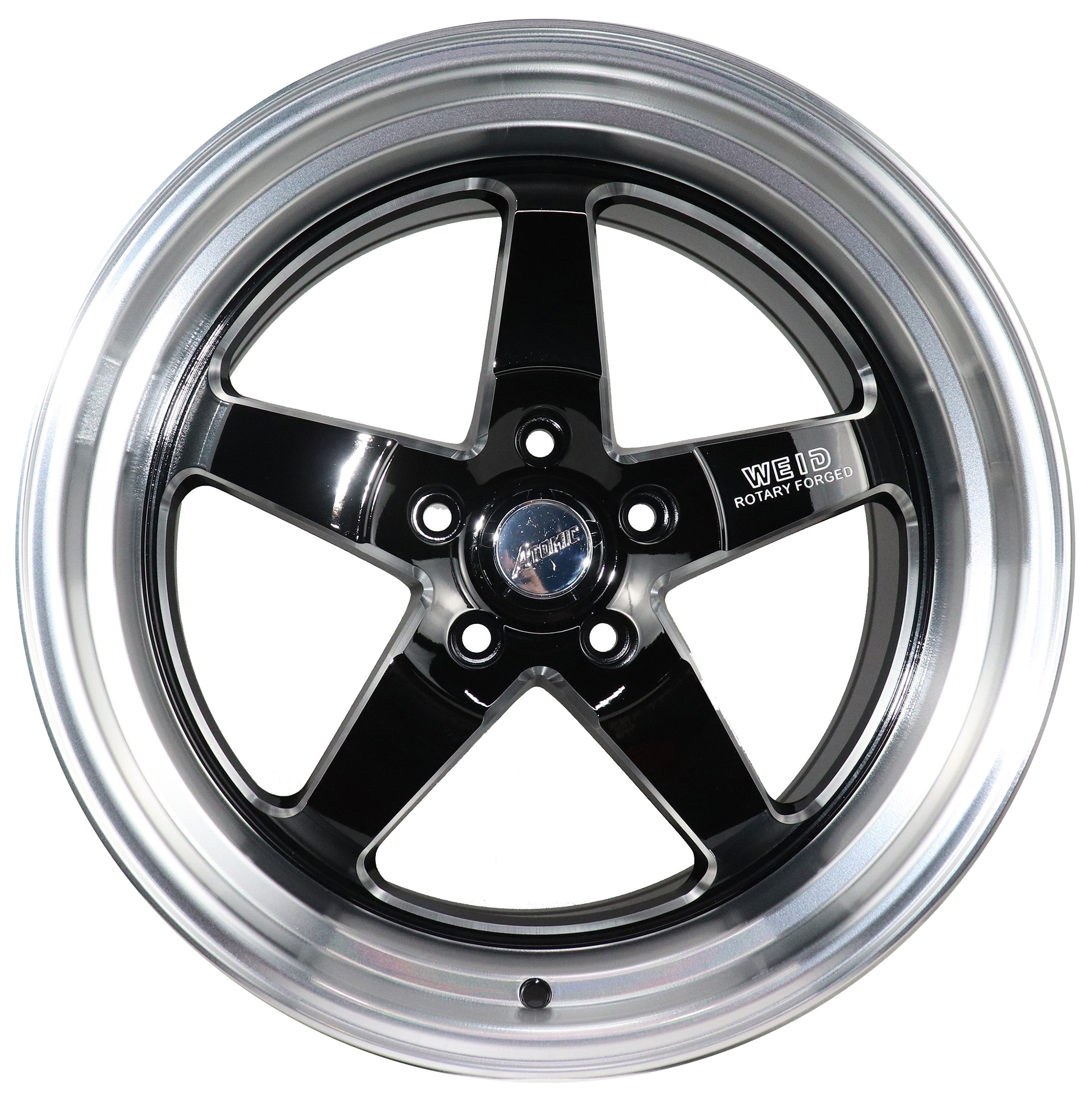 Alloy Wheels 5 Holes 5x114.3 Passenger Car Wheel Rims Factory Hot Sale 17 18 Inch Aluminium Gloss Black with Machine Face CN;JIN