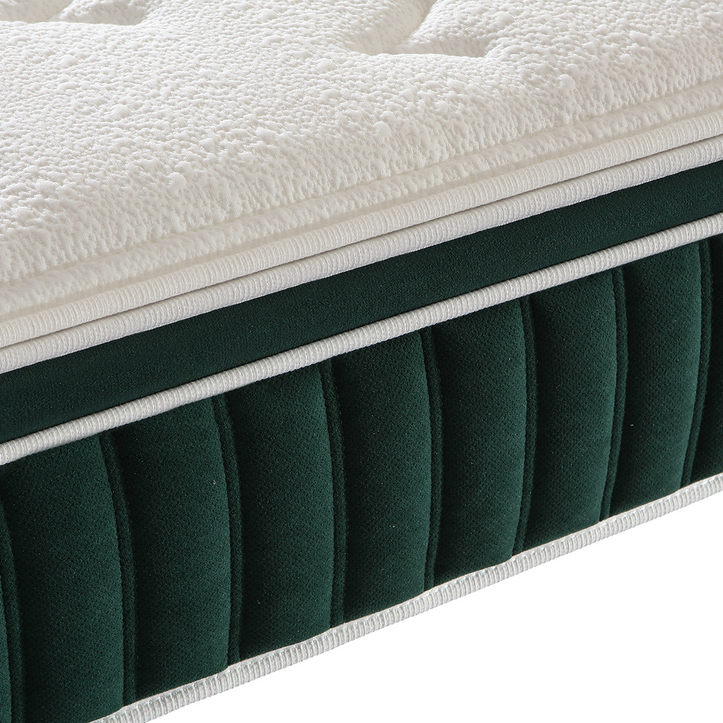 FANDI Amazon 12 Inches Luxury Knitted Full Size Gel Foam Mattress for Household Hot Sale Euro Top Pocket Spring Home Furniture