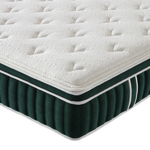 FANDI Amazon 12 Inches Luxury Knitted Full Size Gel Foam Mattress for Household Hot Sale Euro Top Pocket Spring Home Furniture