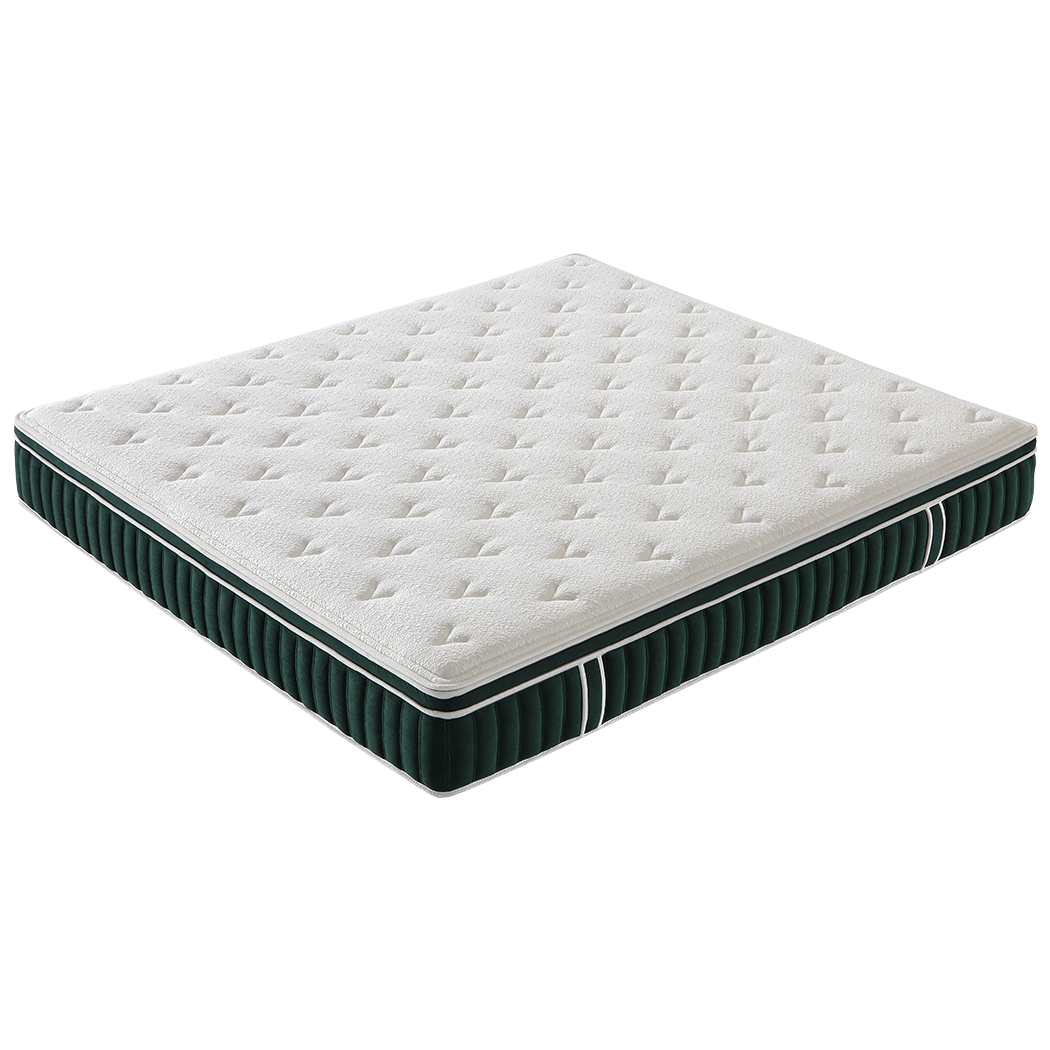 FANDI Amazon 12 Inches Luxury Knitted Full Size Gel Foam Mattress for Household Hot Sale Euro Top Pocket Spring Home Furniture