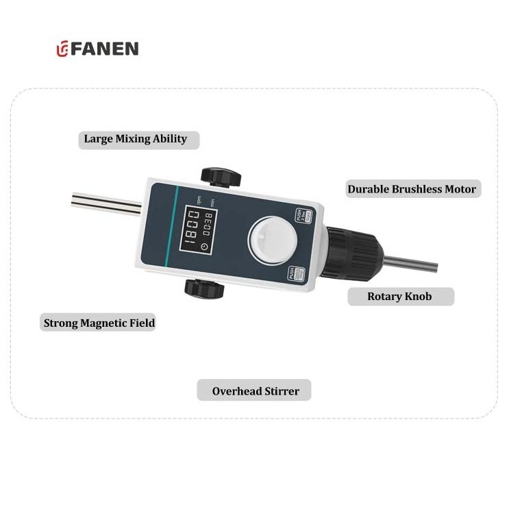 Fanen  magnetic hot plate stirrer large with heating function hot sale lab instrument hotplate