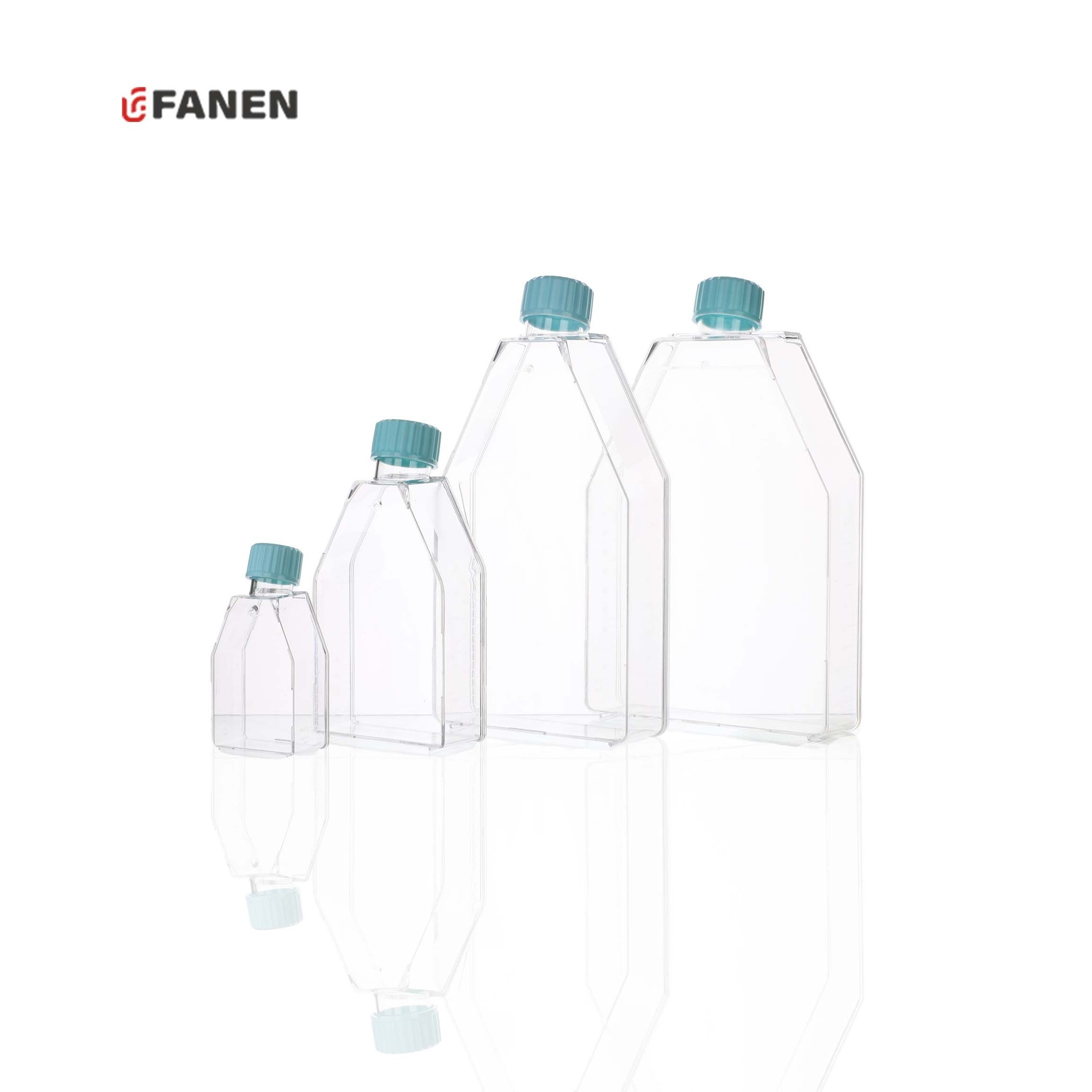 Fanen Wholesale 25 75 125 Cubic Meter TC Treated Lab Volumetric Plant Cell Tissue Culture Flasks