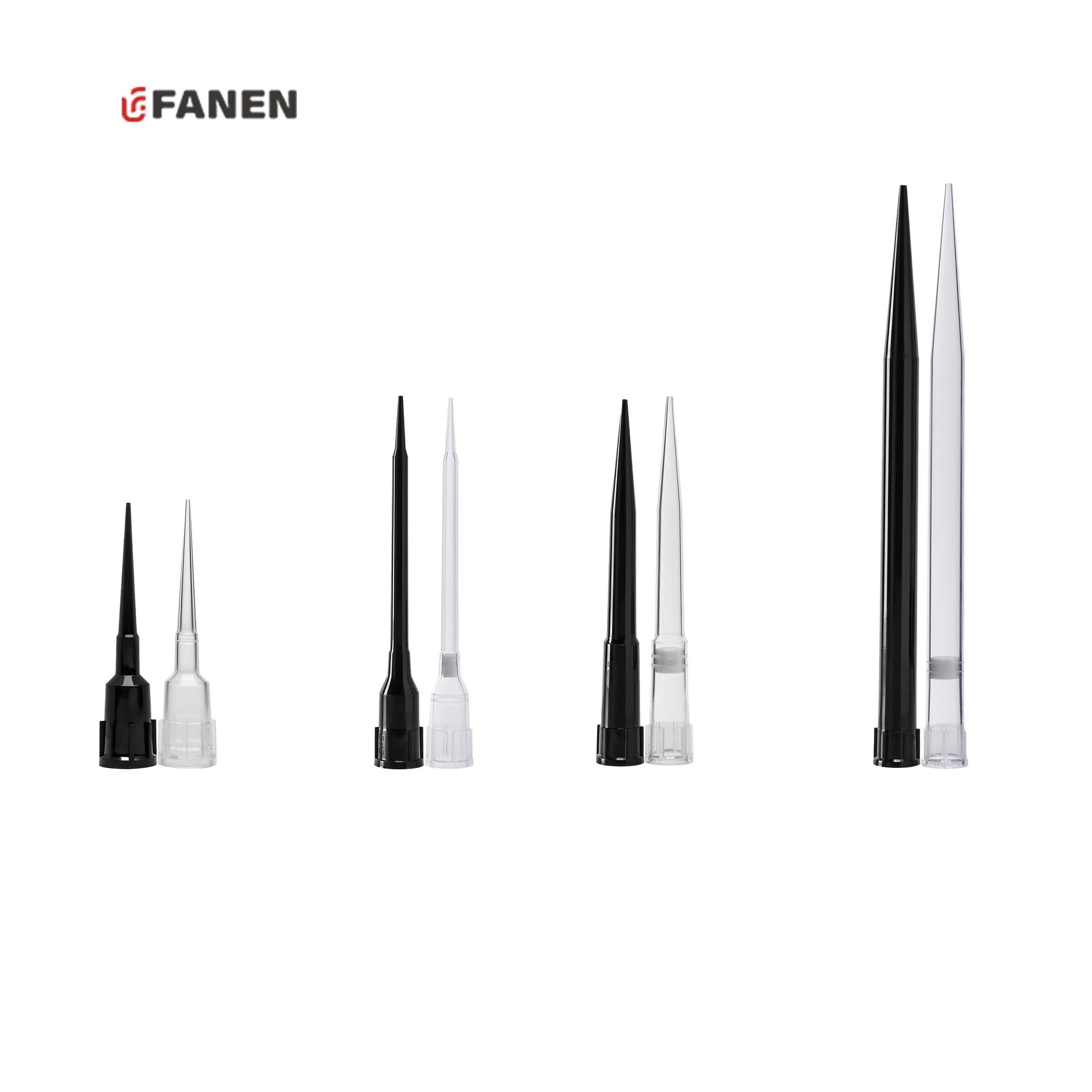 Fanen Automatic sterile filter pipette tips 5ml conductive pipette tips conductive black low-adsorption 50ul Tecan