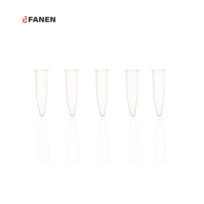 Fanen 1.5ML Clear Plastic Microcentrifuge Falcon Tube MCT Conical Micro Centrifuge Tube