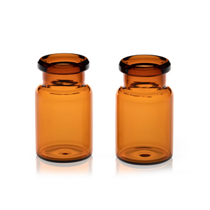 Fanen Amber Glass Injection Vials for Laboratory 5mL Pharmaceutical Medical Vials