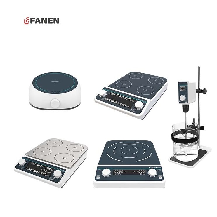 Fanen  magnetic hot plate stirrer large with heating function hot sale lab instrument hotplate