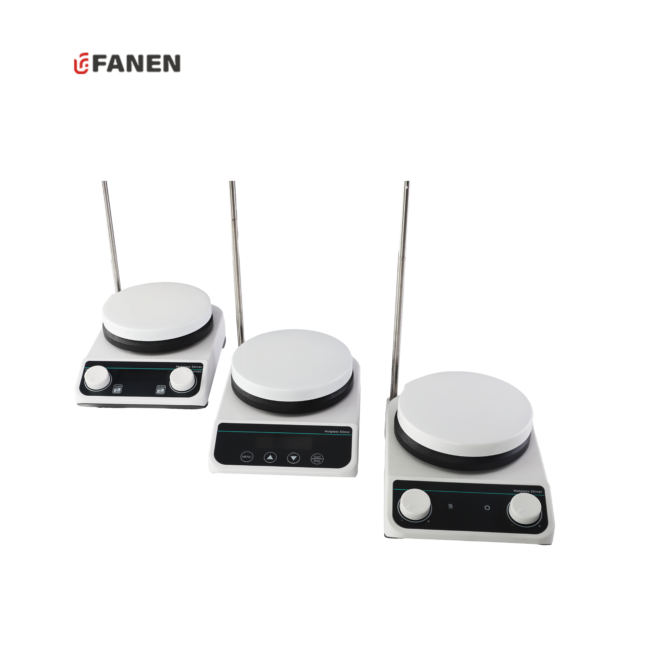 Fanen Industrial Hot Plate Heating Magnetic Stirrer Mixer Heating Equipments Digital Hotplate Magnetic Stirrer