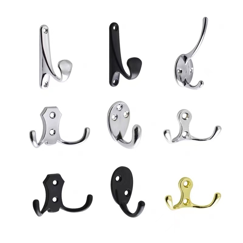 Modern minimalist cabinet closet coat hooks kitchen bathroom wall mounted single hook furniture coat hooks