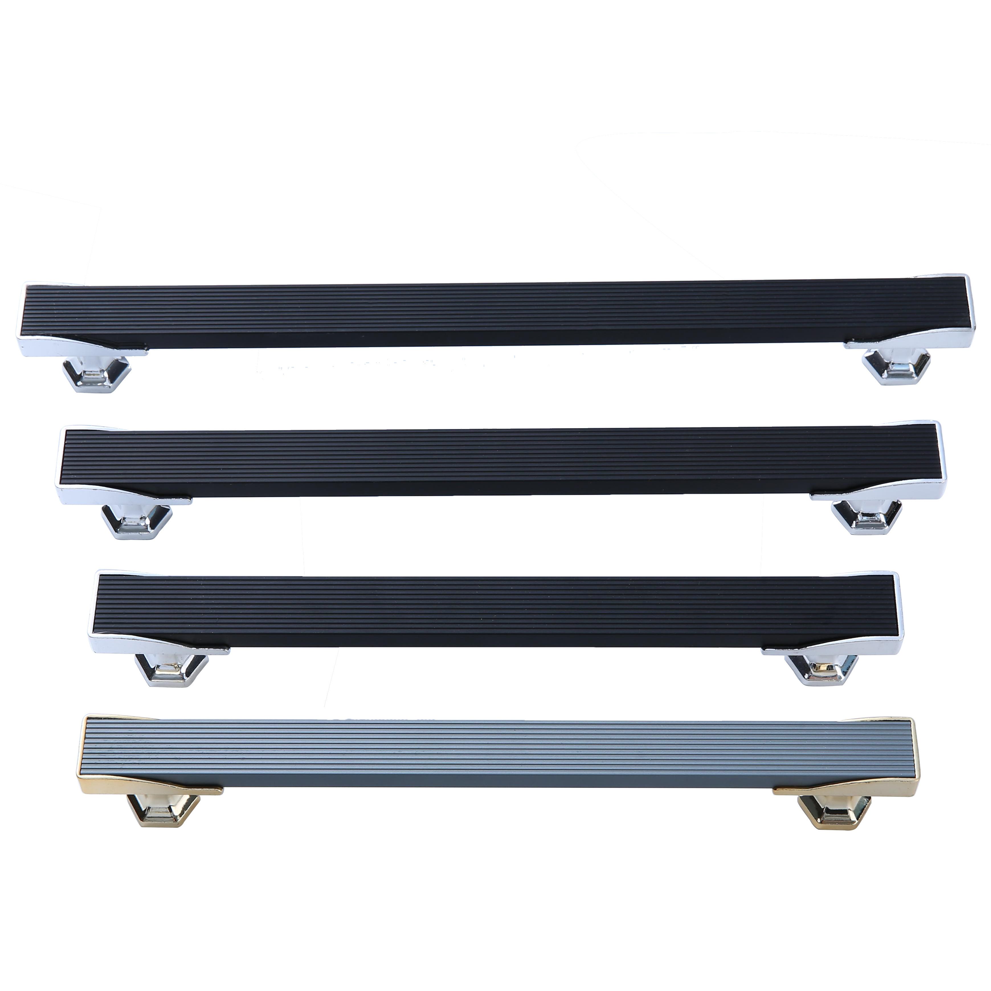 Zinc alloy + aluminum profile closet handle Modern simple light luxury extra-long cabinet door drawer handle