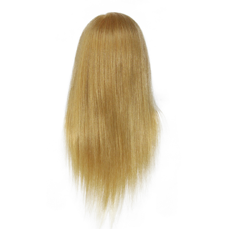 wholesale beauty salon equipment female mannequin 100% human hair barber training head