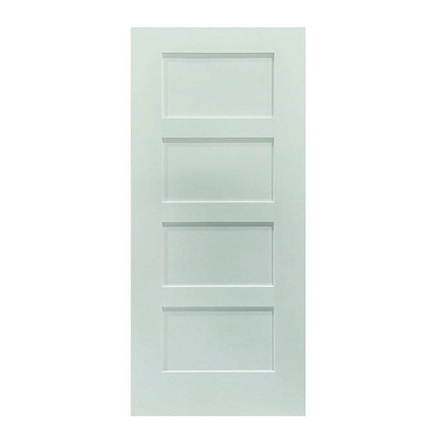 Shaker 36 Inch by 80 Smooth Fiberglass Entry Door Slab 1 Panel