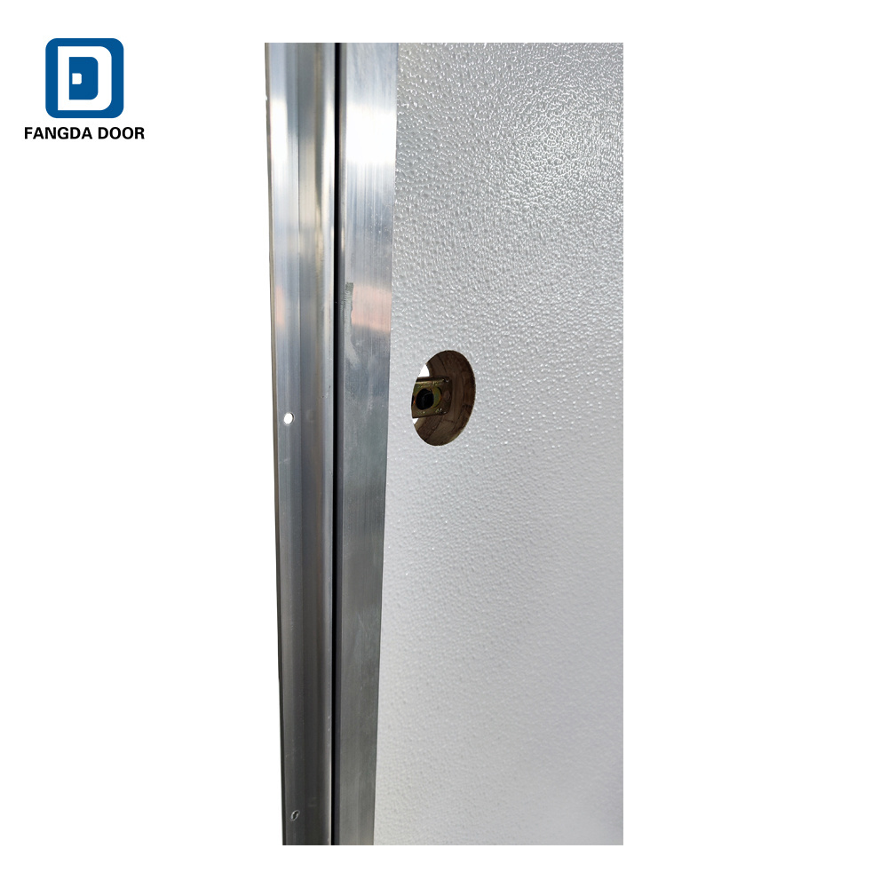 HOT sale mobile home invisible noiseless sliding panel interior door with glass