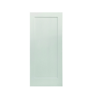 Shaker 36 Inch by 80 Smooth Fiberglass Entry Door Slab 1 Panel