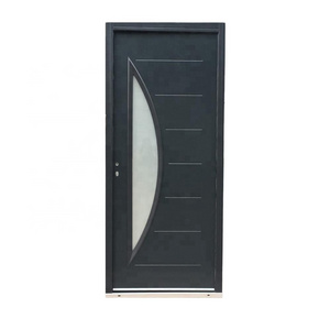 Fangda high quality interior office door with glass window insert house entry  door