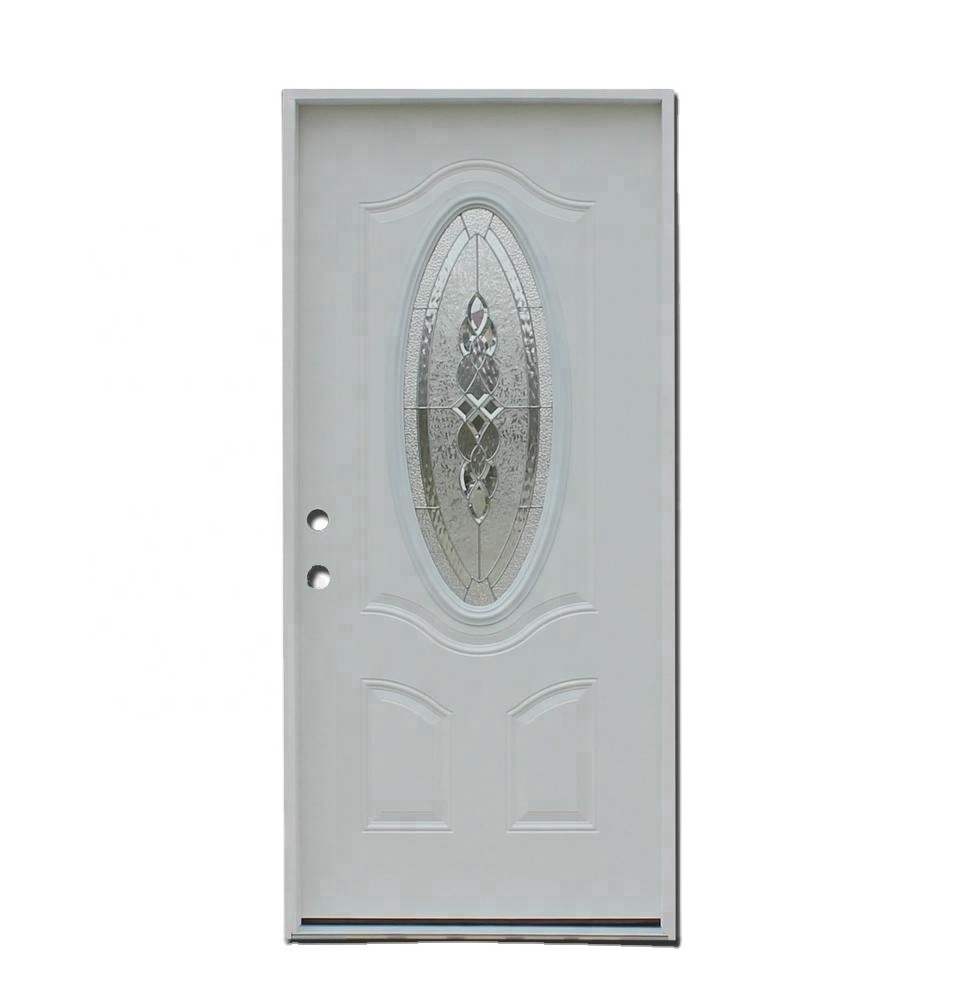 Fangda Entrance Front Main Safety  Modern Exterior Double Steel Metal Other Doors for Houses Security Designs