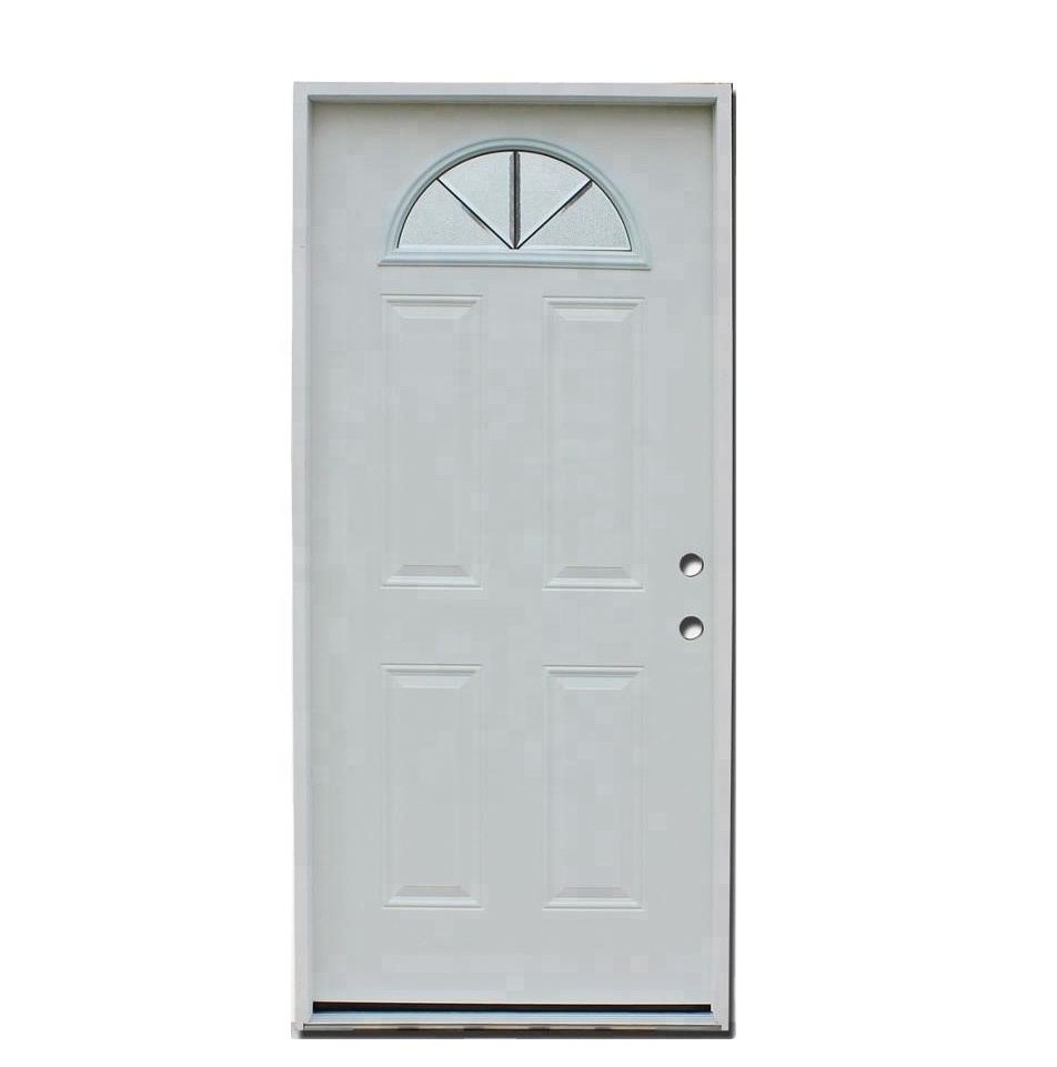 32 * 80 Steel Prehung Door Front Exterior door