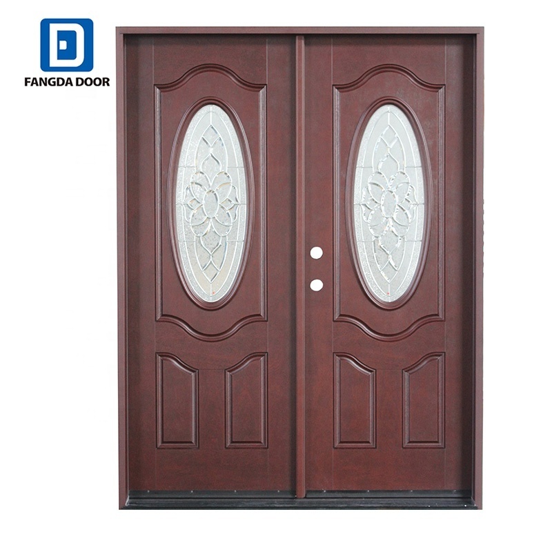 Fangda house front entry luxury fiberglass door  exterior  entry door