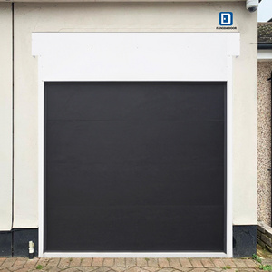 Low Price Residential Automatic Black Aluminum Benefit  Sectional Garage Door