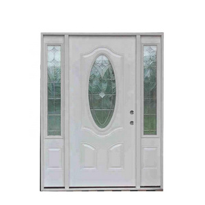 Fangda Entrance Front Main Safety  Modern Exterior Double Steel Metal Other Doors for Houses Security Designs