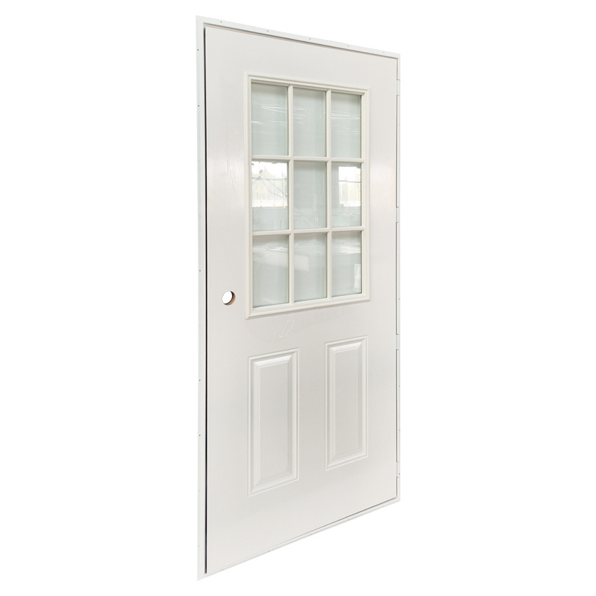 Factory Prices out-swing steel door for mobile home aluminum frame door