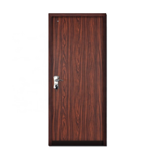 Fangda high quality one and a half style Israel security door with a 4-way mortise lock