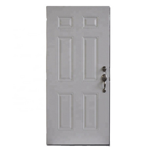 Fangda 2021 hot sale  nigeria steel door six panel interior metal doors